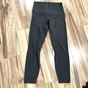 Graphite gray lululemon 
 Align leggings in sold out color, graphite, gray